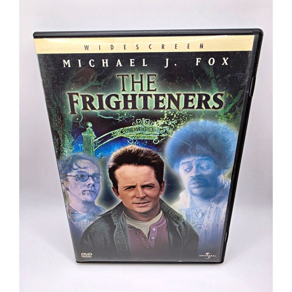 The Frighteners DVD 1998 Widescreen Michael J Fox Peter Jackson Horror Comedy